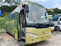 Autobus d'occasion Golden Dragon XML6122, 47 places, moteur Hino J08E, châssis en acier, Euro III, portes simples, autobus Golden Dragon d'occasion