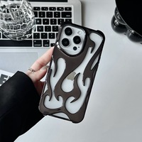 Funda de teléfono moderna con disipación de calor para iPhone 17 16 Pro Max y cubierta minimalista anticaída para Apple 13 14 15