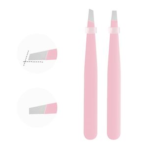 Venta al por mayor maquillaje logotipo personalizado inoxidable duradero ajuste cejas multifunción pinzas para cejas alicates - Product Image 2