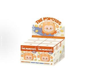 Pop Mart magasin officiel Original Labubu Wacky Mart la série des monstres boîte aveugle figurines d'anime cadeau à collectionner décorations pour la maison - Product Image 6