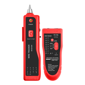 Rastreador de Cable multifunción RJ45 RJ11, rastreador de línea, red LAN <span class=keywords><strong>Ethernet</strong></span> Cat5 <span class=keywords><strong>Cat6</strong></span>, con auriculares para instalación de cables - Product Image 1