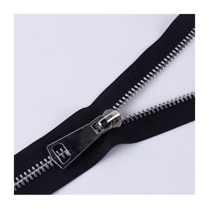 Laite 8 #   Fermetures éclair en laiton à verrouillage automatique, vente en gros, haute qualité, à extrémités ouvertes, pour vestes et manteaux, logo personnalisé, usage intensif - Product Image 6