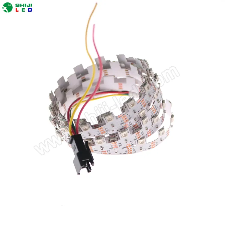 Serration design 15mm SK6812 SMD5050 rgb led flexible addressable pixel led strip light