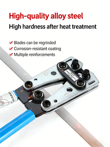 Pince à sertir manuelle HX-50B pour câbles cuivre-aluminium, type ergonomique, pour cosses en cuivre et fils à terminaux nus - Product Image 6