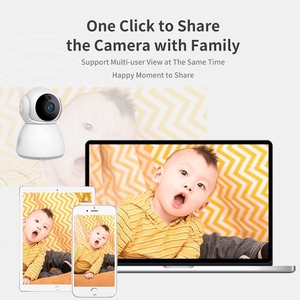 Cámara inteligente de seguridad <span class=keywords><strong>V380</strong></span> <span class=keywords><strong>Pro</strong></span>, 1MP, 2MP, 3MP, HD, Pan Tilt, WiFi, inalámbrica, CCTV, interior - Product Image 2