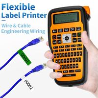 Étiqueteuse industrielle E1000 PRO Cable Label Maker Clavier Symbole Imprimante Compatible pour Brother TZ231 Label Maker Tape