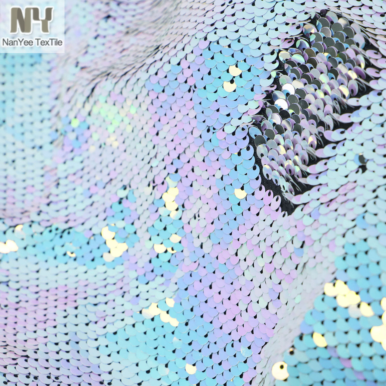 Pink blue pastel / Silver