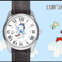Montre-bracelet Snoopyed 100% authentique, 12 pièces/ensemble, boîte mystère, série Friends, dessin animé, jouets décoratifs, cadeau pour enfants, très populaire