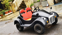 Liqian Nouveau Modèle 2024 Pocketbike 110CC 4 Temps à Moteur Sans Balais, Buggy Tout-Terrain 4 Roues pour Enfants et Adultes, Charge Utile 250kg, 2 Places