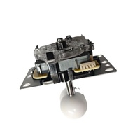 Manette de jeu d'arcade KUBIXION KU-465 8 directions à ressort rond 12V pour jeux de combat (personnalisable)