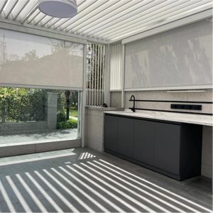 Gazebo de Lujo Yimu de Aleación de Aluminio con Protección Solar Impermeable, Diseño Duradero y Anticorrosión para Decoración de <span class=keywords><strong>Villas</strong></span> y Patios - Product Image 5