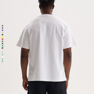 Hot Custom logo Street Loose 100% Cotton Heavyweight 300g Camiseta de manga corta para hombre - Product Image 3