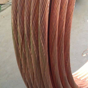 Cable de <span class=keywords><strong>Cobre</strong></span> Rojo de Alta Calidad 48*12/0.15mm 1.2mm de Diámetro Puro para Servicios de Soldadura y Corte para Puesta a Tierra de Puentes - Product Image 3