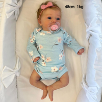 Muñeca Bebé Reborn para Niños, Regalos al por Mayor, Linda y Realista, Simulación de Recién Nacido, Juguete Infantil, Accesorios para Juegos de Imitación