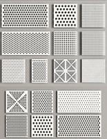 Grilles de haut-parleurs perforées en acier inoxydable pour automobile, protection de radiateur, aérations de batterie, dissipation thermique, découpe et soudure