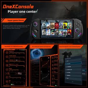 Console de jeu portable OneXPlayer F1pro HX370 7 pouces avec Windows 11, processeur AMD AI HX370, taux de rafraîchissement élevé de 144 Hz, <span class=keywords><strong>Steam</strong></span> trois-en-un - Product Image 4