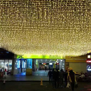 Guirnalda Led romántica para decoración <span class=keywords><strong>de</strong></span> jardín, ventana, Patio, fiesta, Navidad, boda, <span class=keywords><strong>cascada</strong></span> <span class=keywords><strong>de</strong></span> hadas - Product Image 6