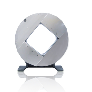 Top Tier 350mm Steel Laser Chuck Pneumatic Driven Fully Enclosed Integrated Back Front Laser Cutting Machinery 4-jaw Pneumatic <b>C</b> - Product Image 1