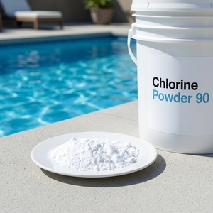 <strong>Chlorine</strong> 90% Swimming Pool Powder Ghounzhou <strong>Chlorine</strong> Powder 25kg Powder <strong>Chlorine</strong> Price - Product Image 6