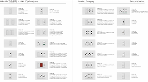<span class=keywords><strong>Prise</strong></span> électrique standard américaine 16A 110V avec USB et interrupteur tactile, anti-effraction pour usage domestique et commercial - Product Image 2