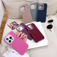 Coques de téléphone portable antichoc en silicone liquide pour femmes, vente en gros, pour iPhone 11 12 13 14 15 16 17 18 Pro Max