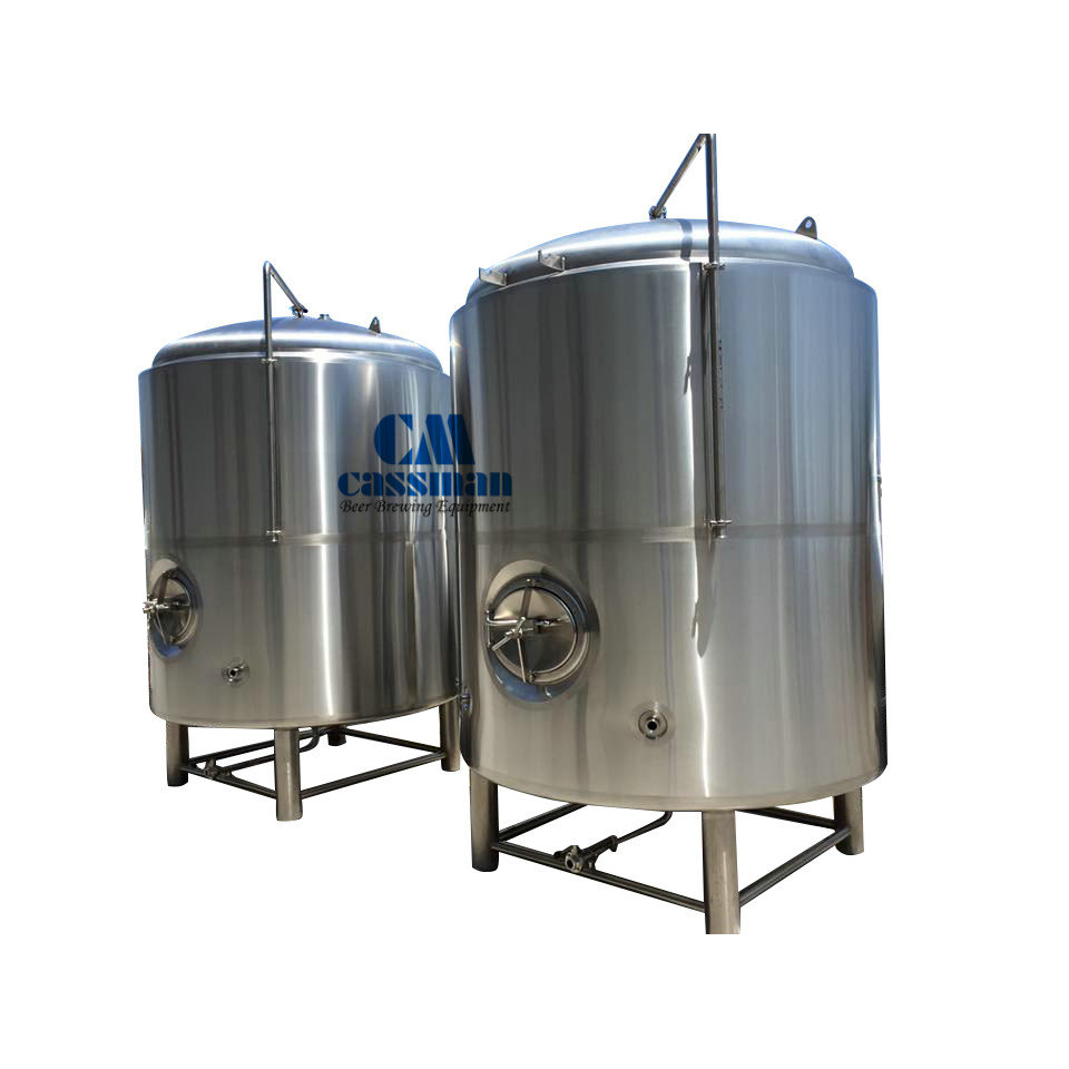 Резервуар для пива brite, горизонтальный Резервуар brite с курткой для продажи