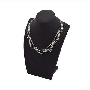 Nuevo Set de Exhibición de Joyería Negra para Escaparates, Soporte de Exhibición de Collares y Anillos, Exhibidor de Joyas de Cuero PU - Product Image 6