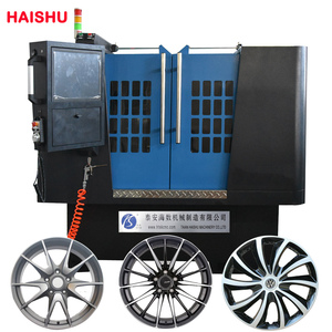 Máquina de <span class=keywords><strong>torno</strong></span> <span class=keywords><strong>CNC</strong></span> para reparación de Llanta de Aleación de coche <span class=keywords><strong>con</strong></span> corte de diamante - Product Image 1