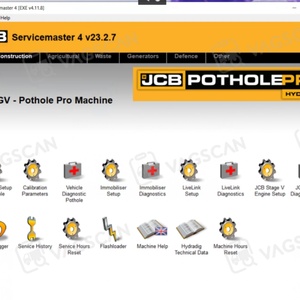 เครื่องมือวินิจฉัย JCB รุ่นใหม่ ปี 2024 เวอร์ชัน 23.10.1 สำหรับ JCB  ชุดเครื่องมือบริการอิเล็กทรอนิกส์ครบชุด (DLA) สำหรับรถบรรทุกหนัก JCB Master ไม่มีซอฟต์แวร์ - Product Image 6