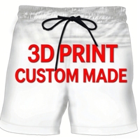 Shorts de jogging personnalisés en 1 pièce, OEM, poids lourd, imprimé camouflage, broderie logo 3D pour hommes