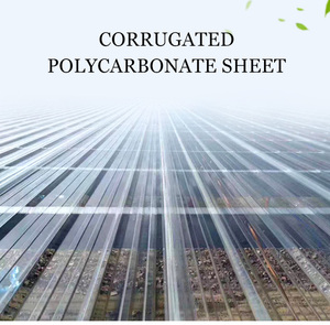 Rõ ràng minh bạch Polycarbonate rỗng tấm sóng PC rỗng tấm sóng cho nhà kính lợp giá 840 - Product Image 2