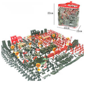 Ensemble de jeu de base <span class=keywords><strong>militaire</strong></span> personnalisé pour enfants armée hommes figurine arme avion jouet ensemble bloc de construction pour figurines de soldat - Product Image 6