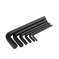 Jeu de clés Allen hexagonales en forme de L M2 M3 M4 M5 M6 M8 pour vélo, meubles et outils de machinerie