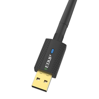 EDUP de alta velocidad de banda Dual Bluetooth4.2 WiFi USB Dongle 600m Bluetooth Wifi adaptador