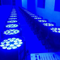 Projecteur PAR 18 LED 10W 4-en-1 RGBW pour éclairage de scène extérieure et spectacles scéniques, étanche IP67