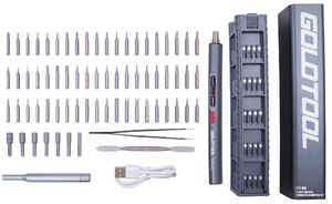 Factory Sale Hot Seller Cordless <b>Mini</b> Lithium Electric Screwdriver <b>Kit</b> with <b>Tool</b> Bag for Home Improvement - Product Image 2