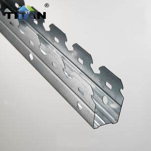 Огнестойкий гипсовый гальванизированный стальной сухой настенный потолочный металлический двойной меховой канал - Product Image 3