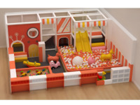 Équipement de jeu intérieur pour enfants, directement de l'usine, avec toboggan ondulé, piscine à balles, table à sable et zone trampoline pour centre commercial
