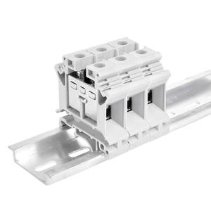 ขั้วต่อแรงดันไฟฟ้า UK-10N รางชนิดแรงดันไฟฟ้าเทอร์มินอลบล็อกประเภทราง DIN 10mm2 76A <span class=keywords><strong>UK10N</strong></span> 800V - Product Image 5