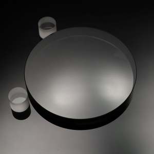 เลนส์โปรเจคเตอร์ควอตซ์แบบสองด้านนูน ผลิตตามสั่ง (OEM) พร้อมเคลือบ AR/DLC แบบออปติคอลแพลนาร์ทรงกลมนูน ขนาด 8-14 ไมครอน ความใส 98% รับประกัน 1 ปี - Product Image 4