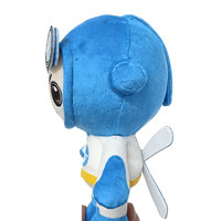 Umwelt freundliche benutzer definierte Plüschtiere Blue Robot Plüsch tier Kuscheltiere für Green Branding Corporate Social Responsibility Geschenke