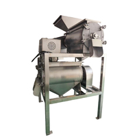 Hoge-opbrengst dubbeltraps fruitpulpmachine voor papaya puree verwerkingsbedrijven