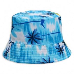 Wholesale New Fashion Maple Leaf Reversible Fisherman <b>Hat</b> Logo Custom Printed Bucket <b>Hats</b> - Product Image 4