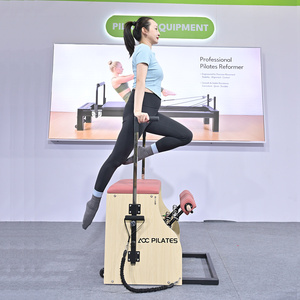 อุปกรณ์พิลาทิส AOC <span class=keywords><strong>เก้าอี้</strong></span>วันดา<span class=keywords><strong>ทำ</strong></span>จากไม้เมเปิลคุณภาพสูง ทนทาน พร้อมที่จับโลหะปรับได้ - Product Image 3