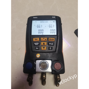 Testo 549 Digital Manifold Refrigeration <b>Gauge</b> NEW - Product Image 1