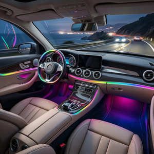 Premium Car Interior LED Light Guide <b>Panel</b> with Optical LGP Diffuser Film for Sunvisor <b>Mirror</b> Backlight - Product Image 5