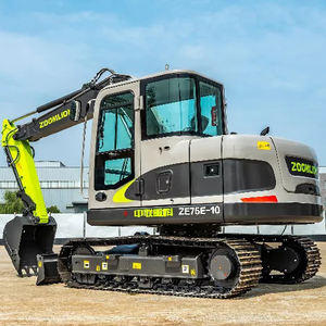 Mini-excavatrice sur chenilles Zoomlion ZE75E-10, la plus petite de Chine, micro-excavatrice hydraulique de 8 tonnes, neuve ou d'occasion - Product Image 3