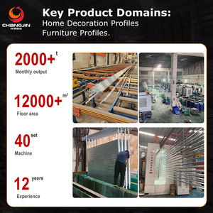 Profil Ekstrusi Aluminium 6063 Kustom untuk Rel Pintu Geser, Saluran U, Railing Kaca, Profil Bingkai Pintu Lemari Aluminium - Product Image 6