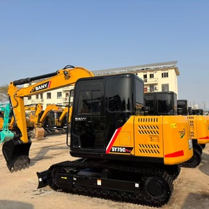 Mini-excavatrice SANY SY75Cpro 80 SY80 SY75 7 tonnes d'occasion à vendre, et mini-excavatrice SANY SY75C 75 75C SY75 neuve à vendre - Product Image 3