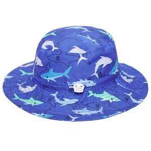 2024 été bébé <span class=keywords><strong>chapeau</strong></span> de soleil enfants plage large bord extérieur <span class=keywords><strong>UV</strong></span> protection enfant en bas âge garçons filles dessin animé animaux imprimé seau chapeaux - Product Image 3
